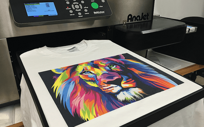 Digitally Printing T-Shirts